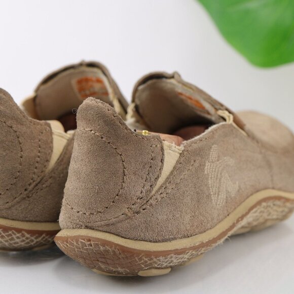 Cushe Mens Surf Slipper Shoe Size 9 Tan Leather Slip On Sneaker Minimalist - Picture 7 of 12